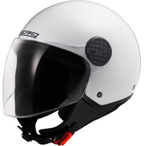 Каска за мотоциклет с отворено лице LS2 OF558 Sphere Lux II, цвят: бяло