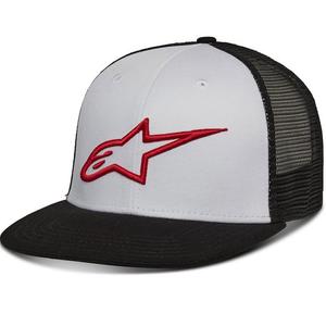 Alpinestars Corp Шапка Trucker бяло-черно-червена