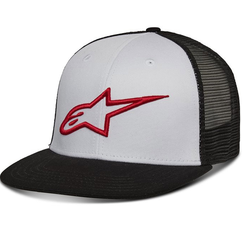 Alpinestars Corp Шапка Trucker бяло-черно-червена