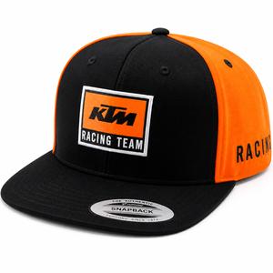 KTM Kids Team Плоска шапка OS черно-оранжева