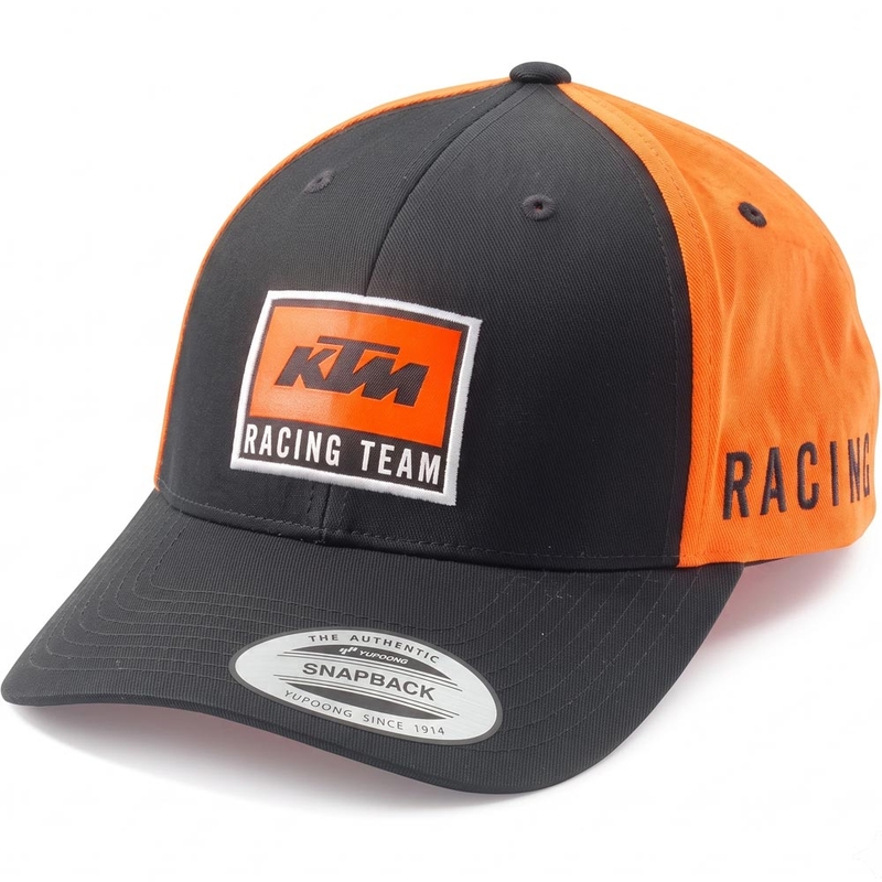 KTM Team Curved Cap OS черно-оранжева