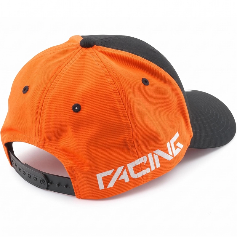 KTM Team Curved Cap OS черно-оранжева