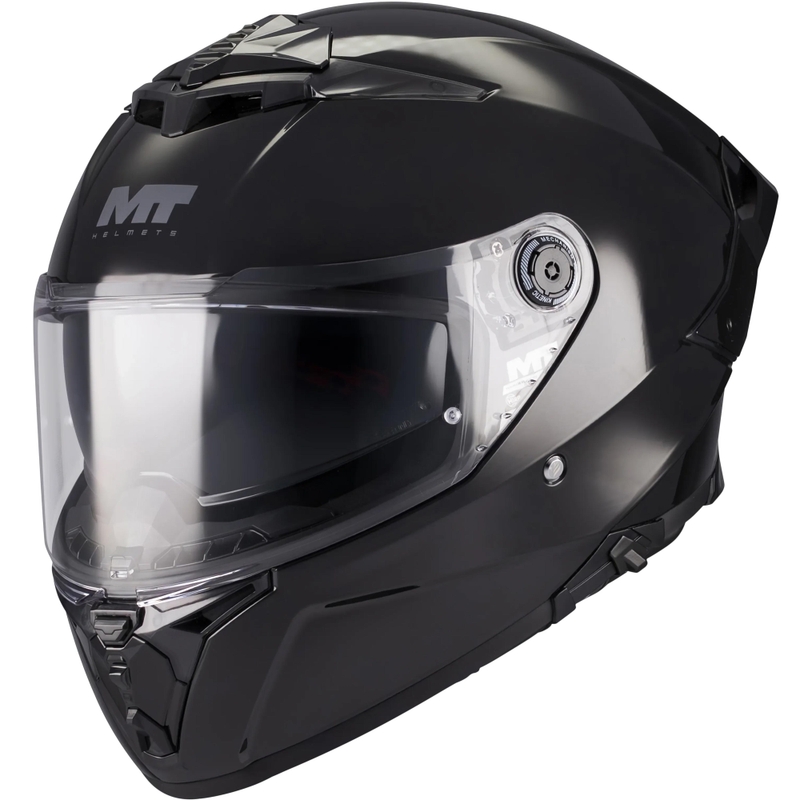 Мотоциклетна каска MT Thunder 4 R Pure A1 черна