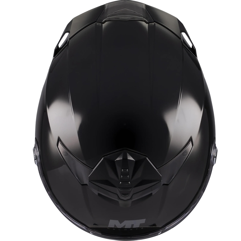 Мотоциклетна каска MT Thunder 4 R Pure A1 черна