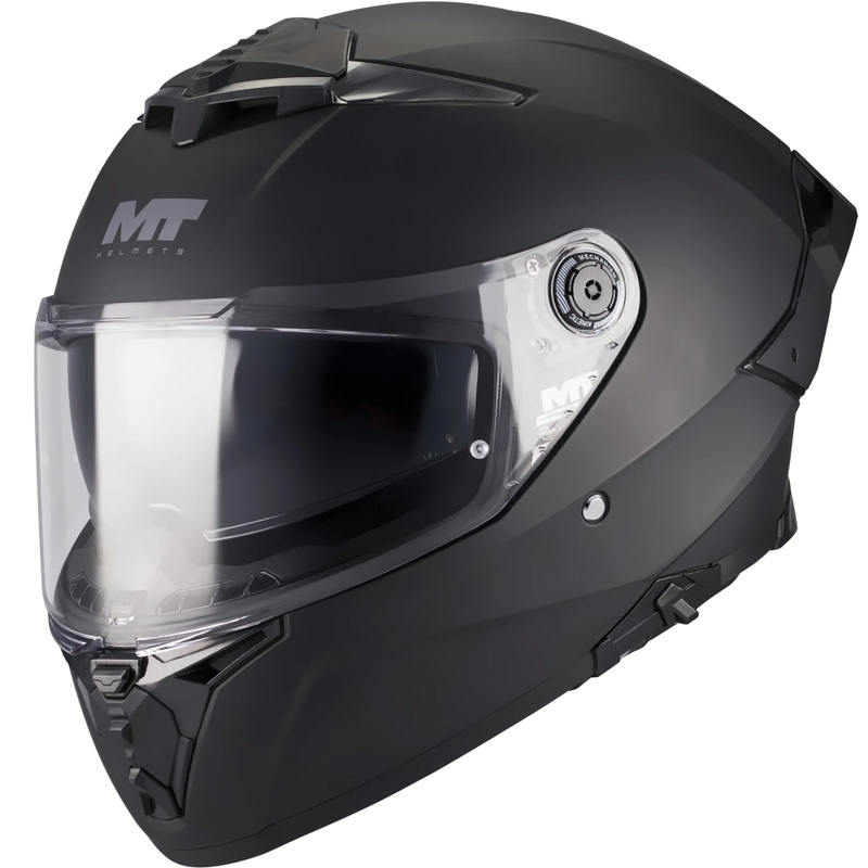 Мото каска за цял нос MT Thunder 4 R Pure A1, матово черна