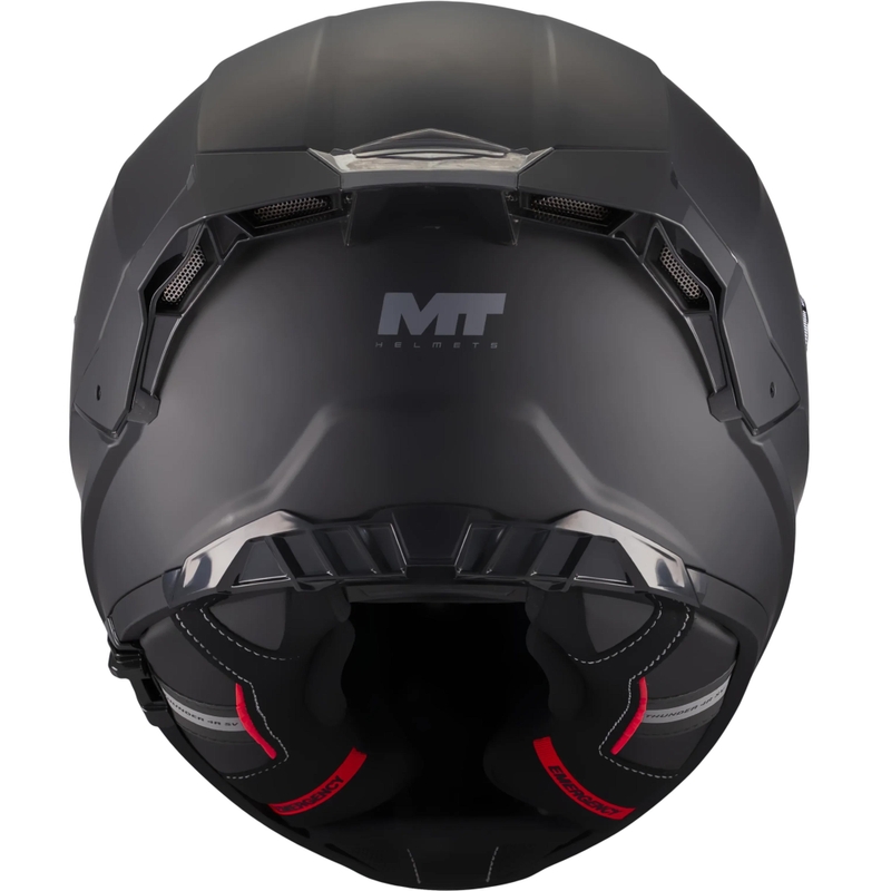 Мото каска за цял нос MT Thunder 4 R Pure A1, матово черна