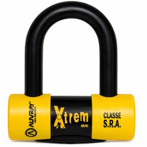 AUVRAY Xtrem Mini заключващ механизъм за спирачен диск черно-жълт
