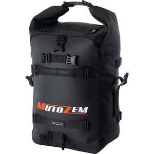 Водоустойчива чанта за мотоциклет MotoZem DryBag черна 27.5 л