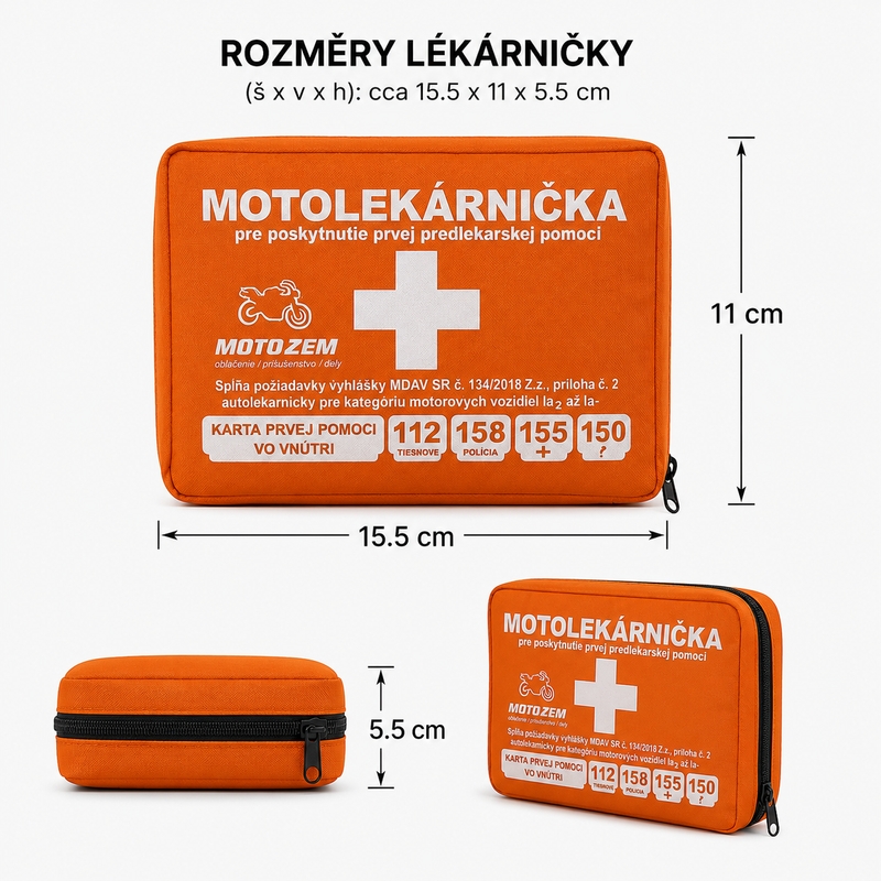 Комплект за първа помощ за мотоциклет SK compact
