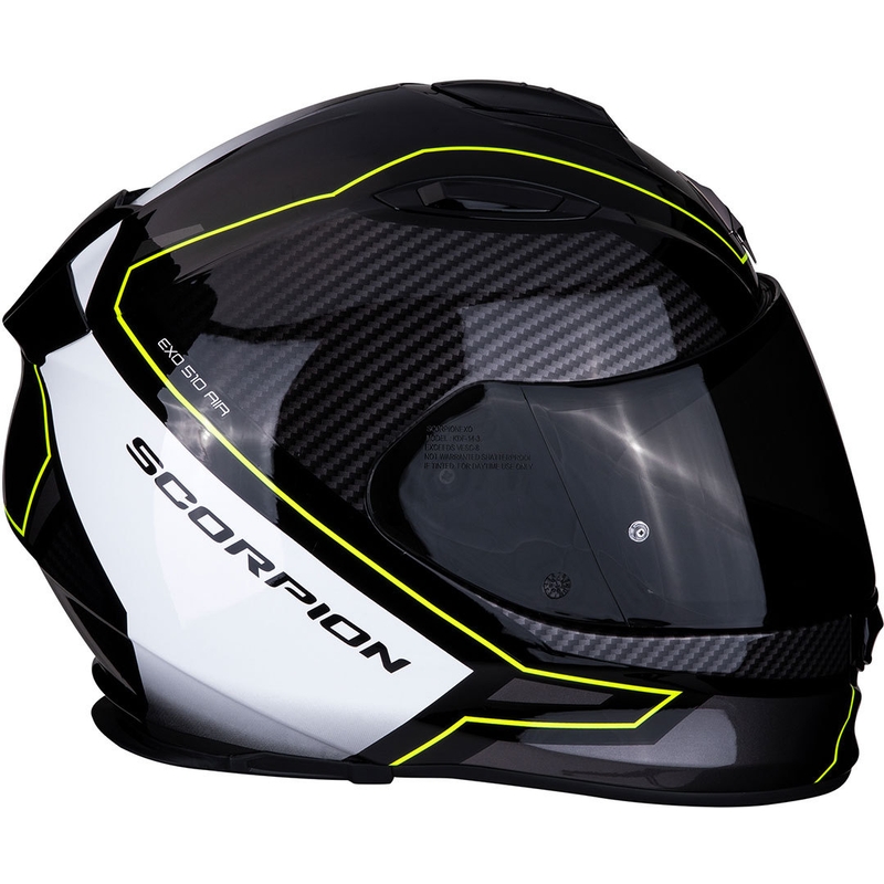 Integrální přilba Scorpion EXO-510 Air Frame černo-bílo-fluo žlutá výprodej