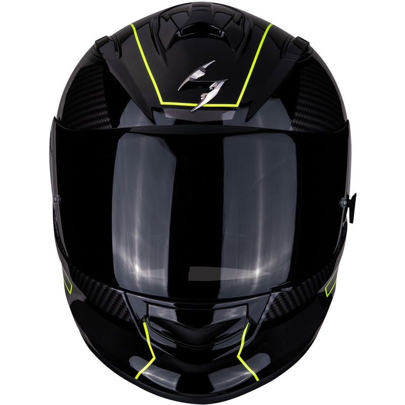Integrální přilba Scorpion EXO-510 Air Frame černo-bílo-fluo žlutá výprodej
