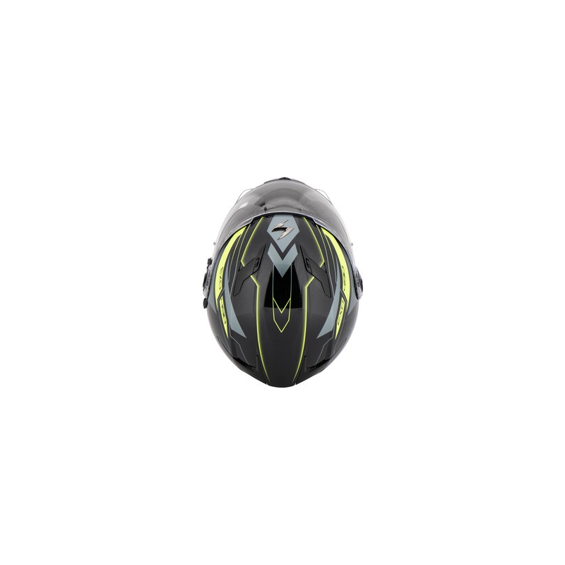 Integrální přilba Scorpion EXO-490 Nova černo-fluo žlutá