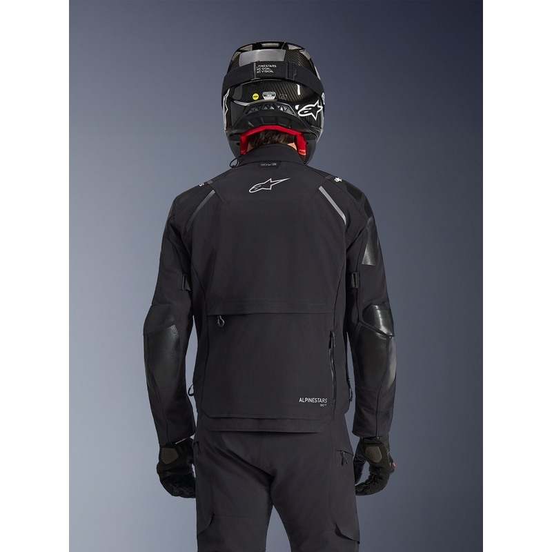 Мото яке Alpinestars Andes PRO Drystar XF черно-тъмносиво