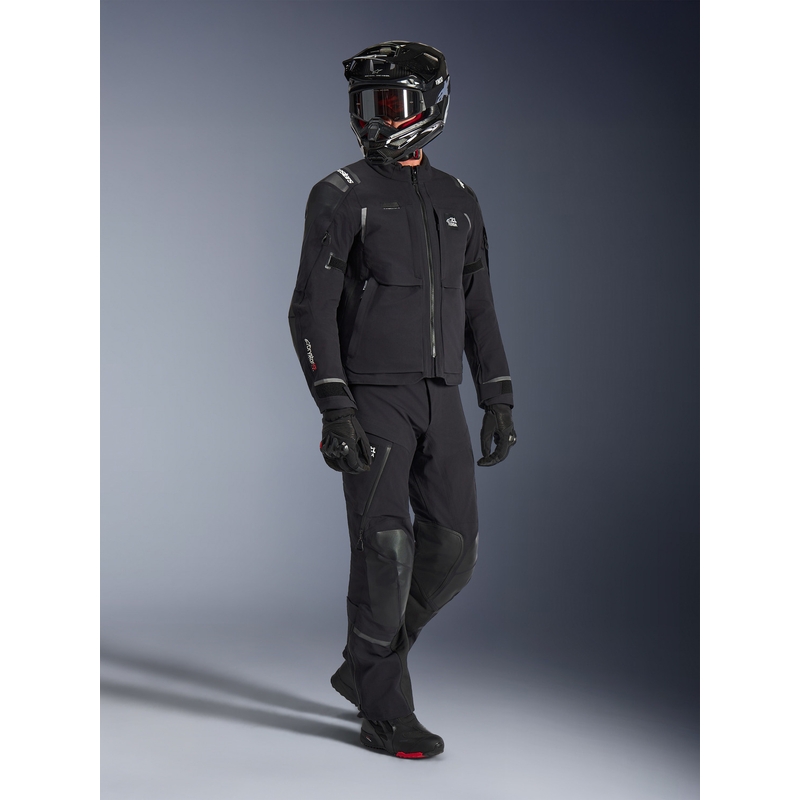 Мото яке Alpinestars Andes PRO Drystar XF черно-тъмносиво