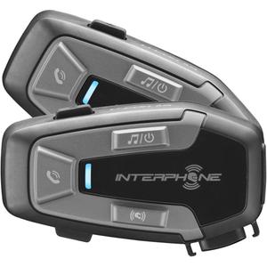 Bluetooth слушалки Interphone U-COM6R - двойна опаковка