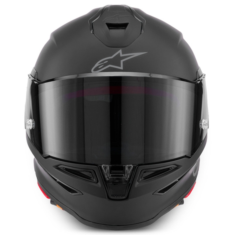 Alpinestars S-R7 Solid каска за мотоциклет с пълно лице, матово черно