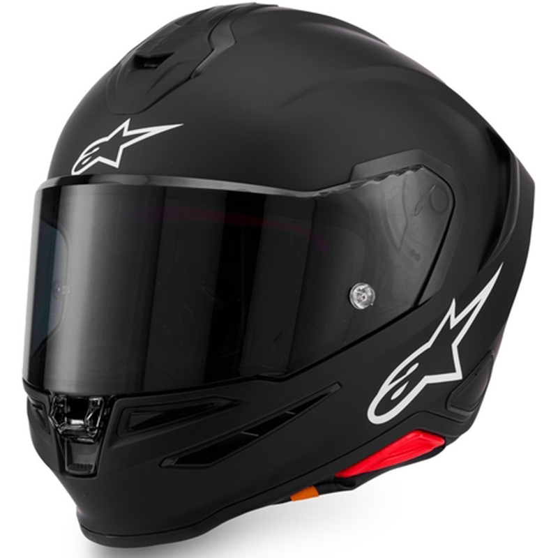 Alpinestars S-R7 Solid каска за мотоциклет с пълно лице, матово черно