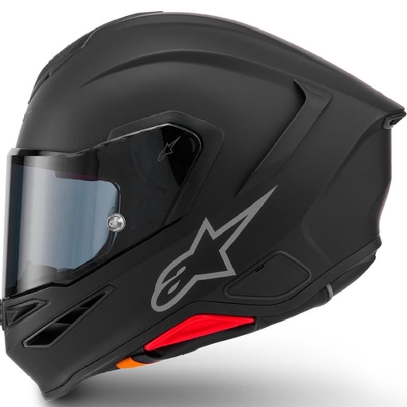 Alpinestars S-R7 Solid каска за мотоциклет с пълно лице, матово черно