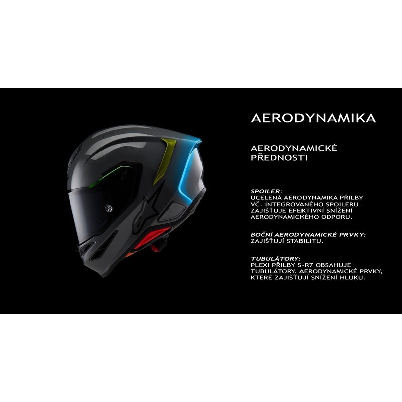Alpinestars S-R7 Solid, пълнолицева мотоциклетна каска, бяла