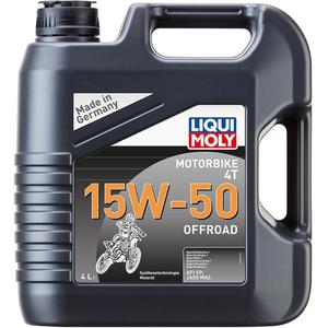 Синтетично моторно масло LIQUI MOLY Motorbike 4T 15W50 Offroad 4 л