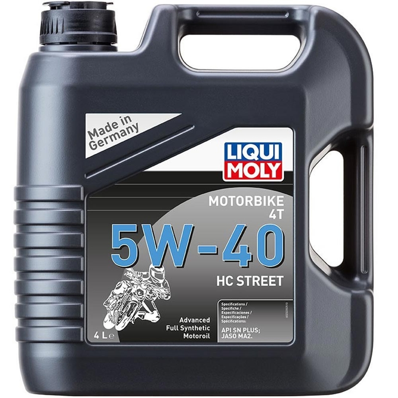 Синтетично моторно масло LIQUI MOLY Motorbike 4T 5W40 HC Street 4 л