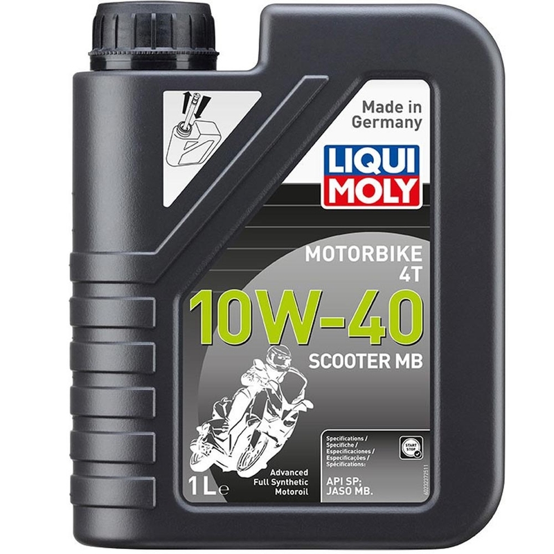 Синтетично моторно масло LIQUI MOLY Motorbike 4T 10W40 Scooter MB 1 л