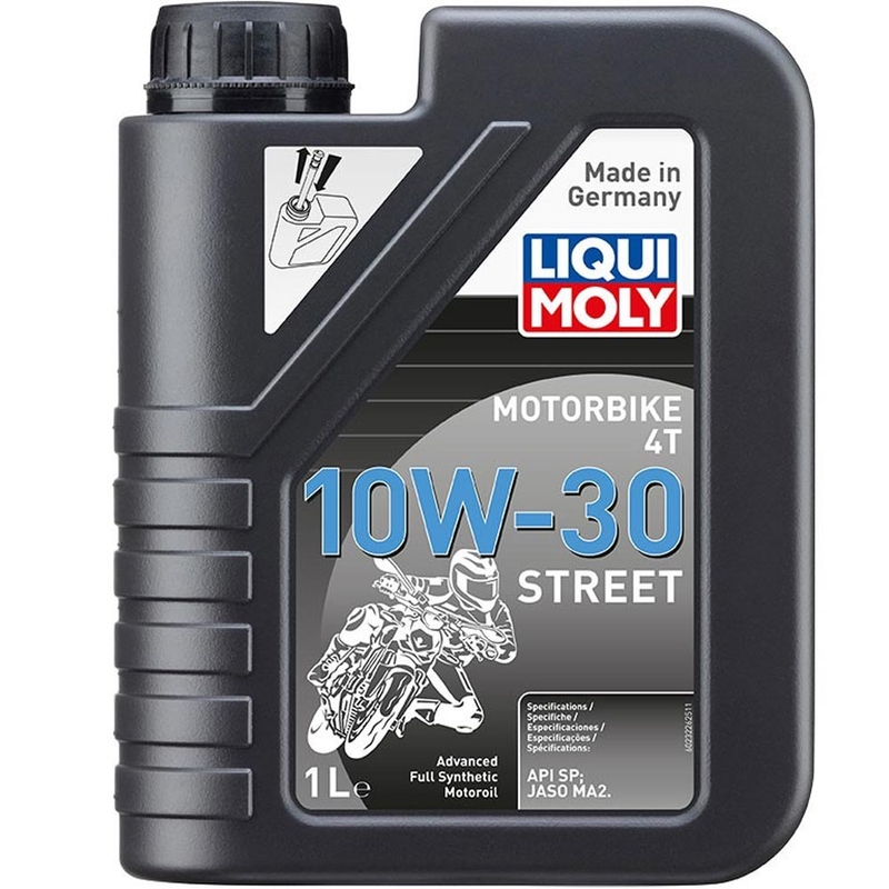 Синтетично моторно масло LIQUI MOLY Motorbike 4T 10W30 Street 1 л