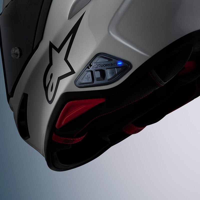 Bluetooth домофон за мотоциклети Alpinestars A-CONNECT система, черен