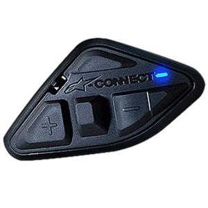 Bluetooth домофон за мотоциклети Alpinestars A-CONNECT система, черен