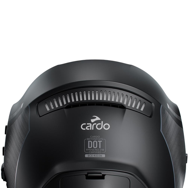 Мотоциклетна каска Cardo Beyond GTS, черна