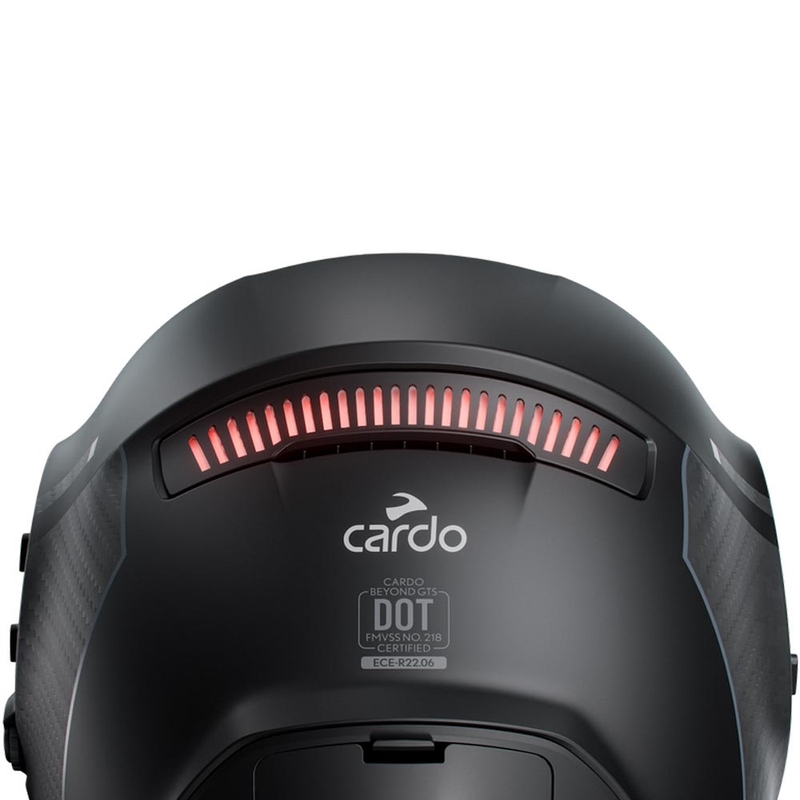 Мотоциклетна каска Cardo Beyond GTS, черна