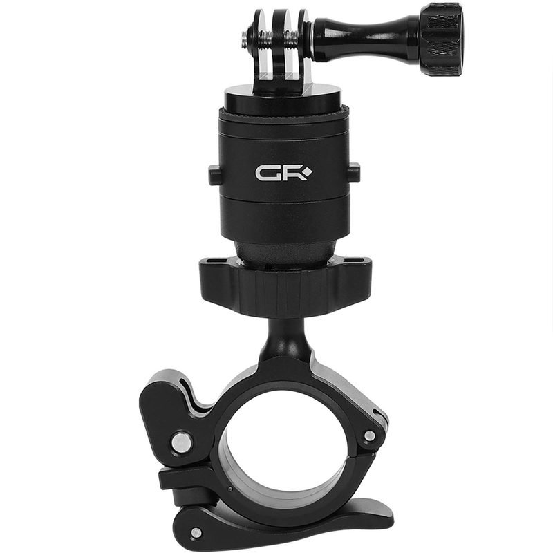 Стойка за екшън камера с въртящо се заключване GRxplore GT3, черна