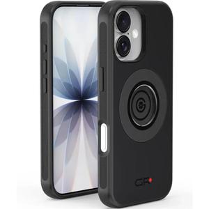 Бързо освобождаващ се калъф за телефон Apple iPhone 16 GRxplore черен