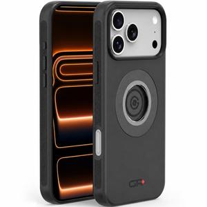 Бързо освобождаващ се калъф за телефон Apple iPhone 17 Pro Max GRxplore черен