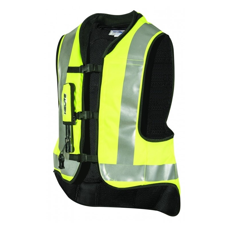 Airbagová vesta HELITE Airnest fluo žlutá