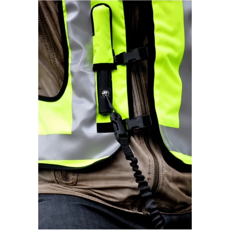 Airbagová vesta HELITE Airnest fluo žlutá