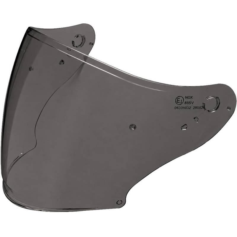 Козирка за мотоциклетна каска Nox N130 с подготовка за Pinlock, опушена