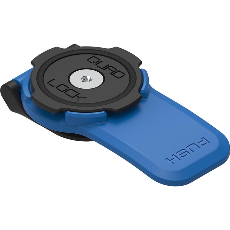 Quad Lock® 360 държач за телефон с лост за освобождаване, синьо-черен