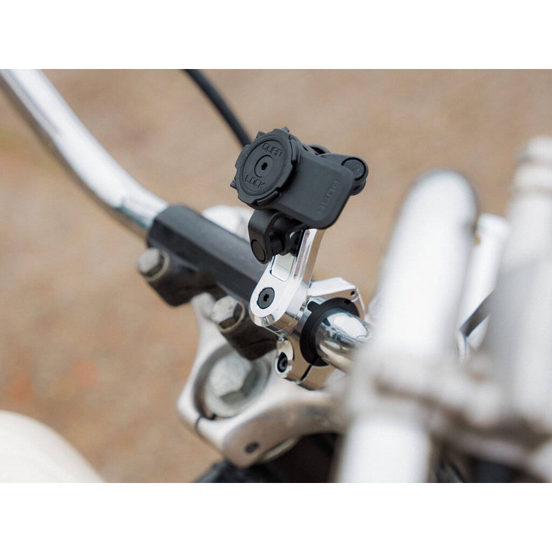 Quad Lock® PRO стойка за телефон за кормило, хромирана