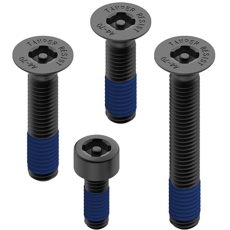 Комплект винтове против кражба Quad Lock®, черен