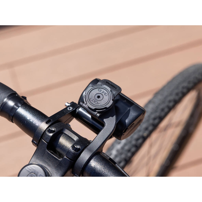 Quad Lock® 360 държач за мобилен телефон с къс лост, черен