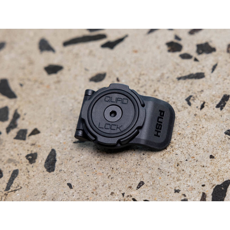 Quad Lock® 360 държач за мобилен телефон с къс лост, черен