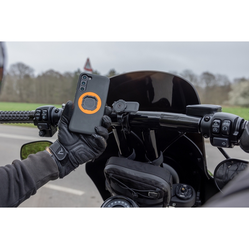 Quad Lock® PRO Голям държач за телефон за кормило, черен