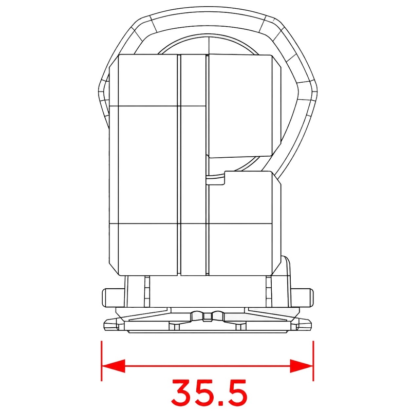 статив Quad Lock® черен