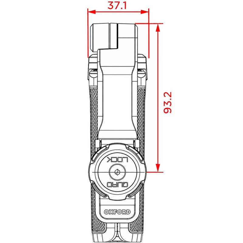 статив Quad Lock® черен