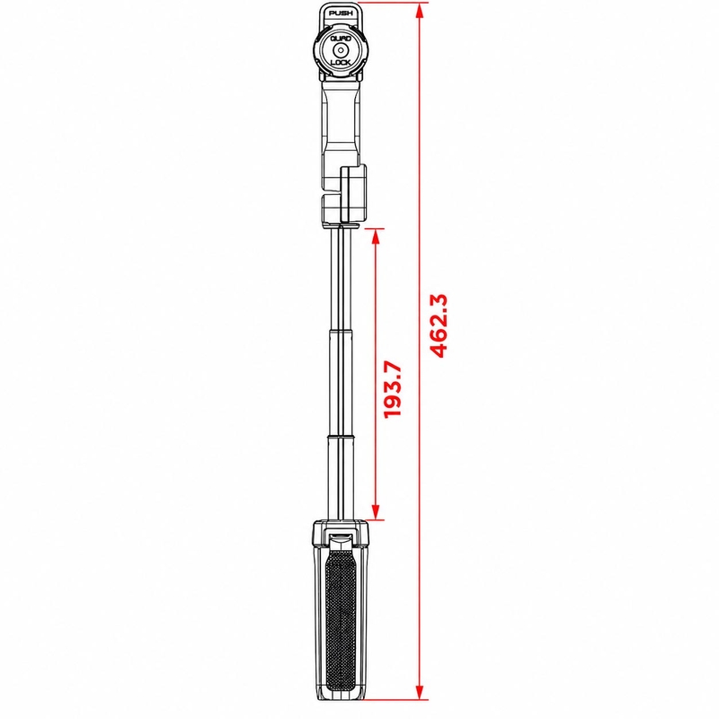 статив Quad Lock® черен