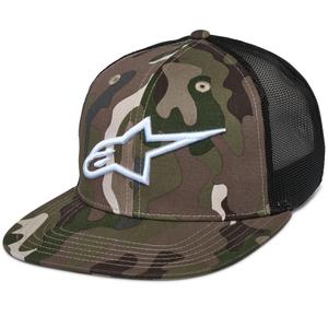 Шапка Alpinestars Corp, зелена камуфлажно-черна
