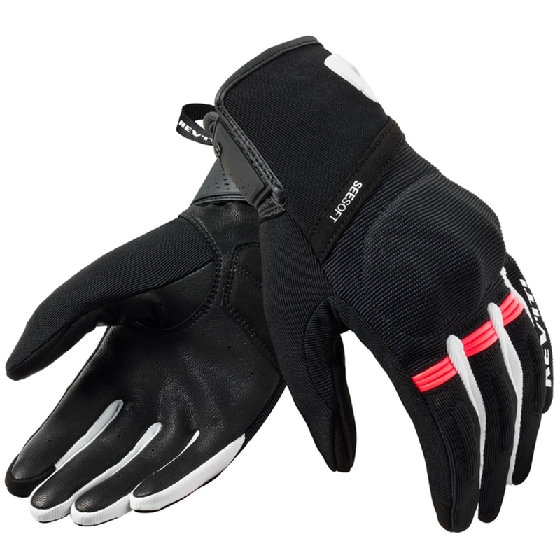 Дамски мотоциклетни ръкавици Revit Mosca 2 Black and Pink