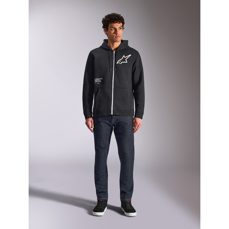 Alpinestars Transverse суичър с качулка, черен