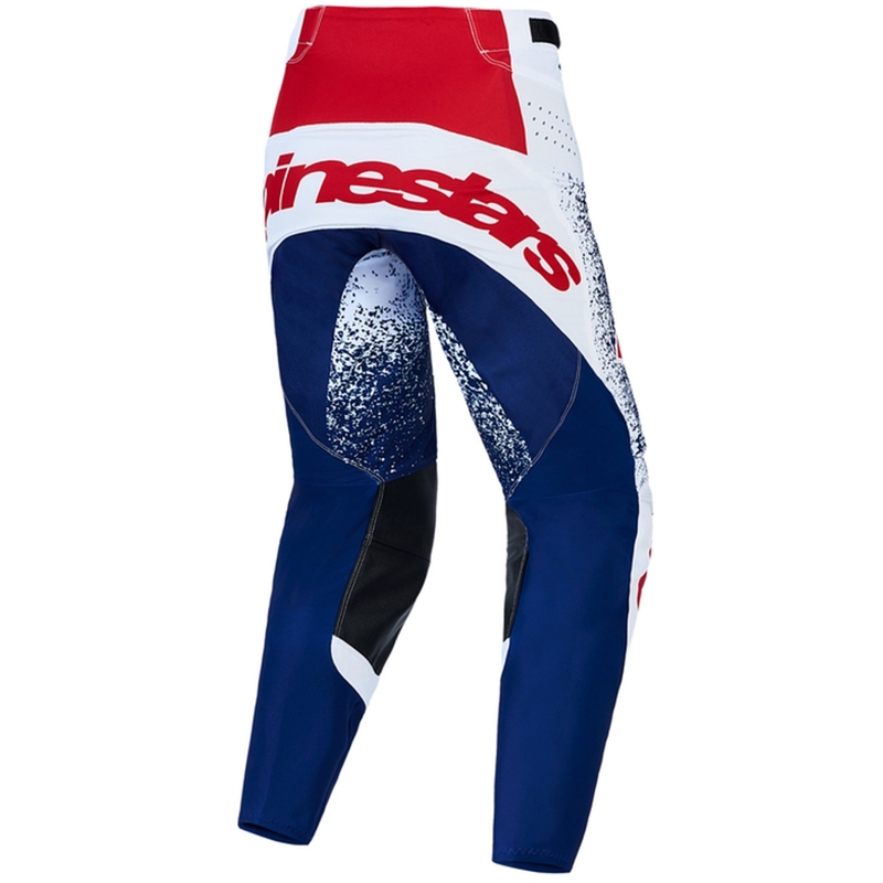 Мотокрос панталон Alpinestars Techstar Limited Edition Unity, червено-бяло-синьо